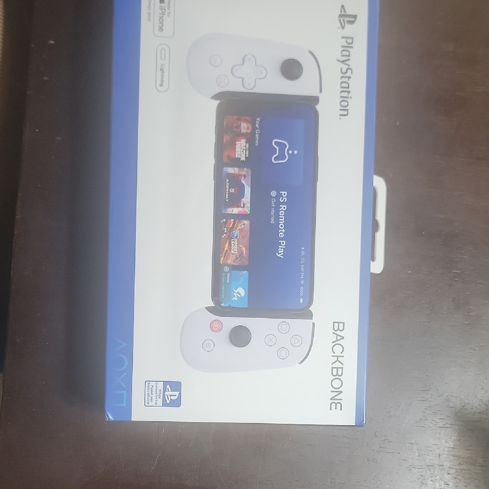 Sony PlayStation Backbone Controller in White